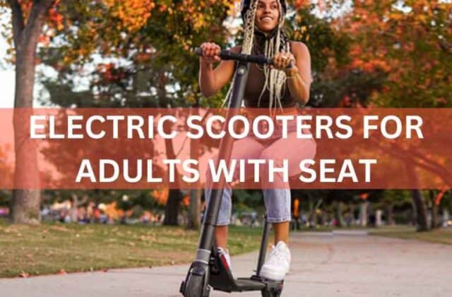 Electric Scooters for Adults with Seat