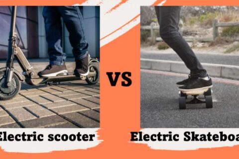 Electric Scooter vs Electric Skateboard