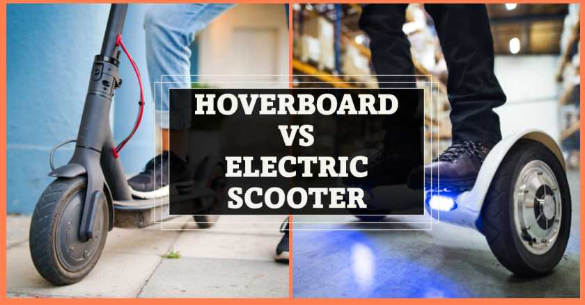 Hoverboard vs Electric Scooter