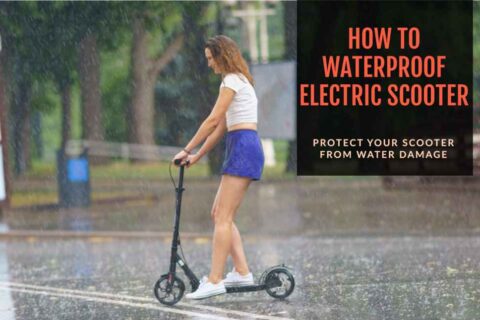 how to waterproof electric scooter
